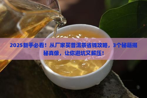 怎么从厂家买普洱茶