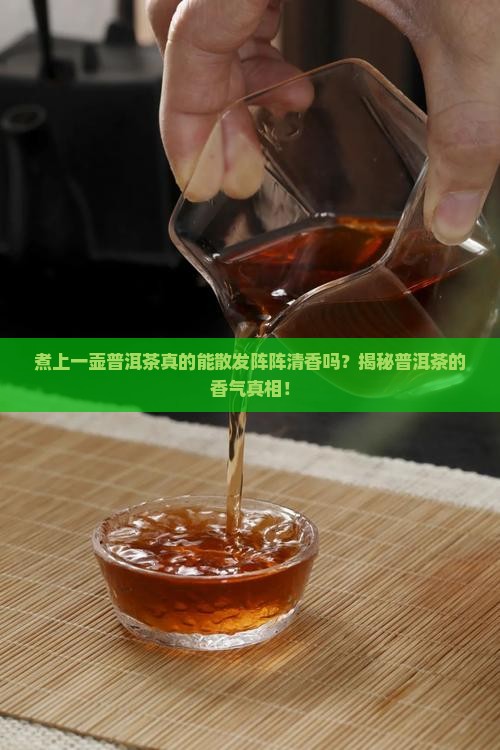 煮上一壶普洱茶发出阵阵清香