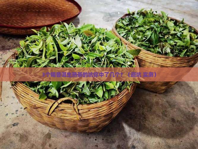 普洱生熟茶怎么喝