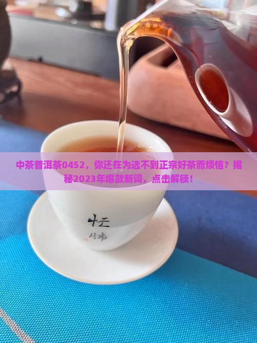 中茶普洱茶0452