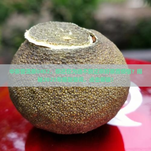 中茶普洱茶0452
