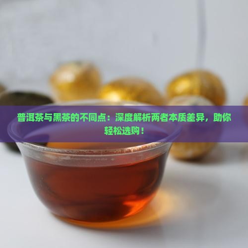 普洱茶与黑茶的不同点