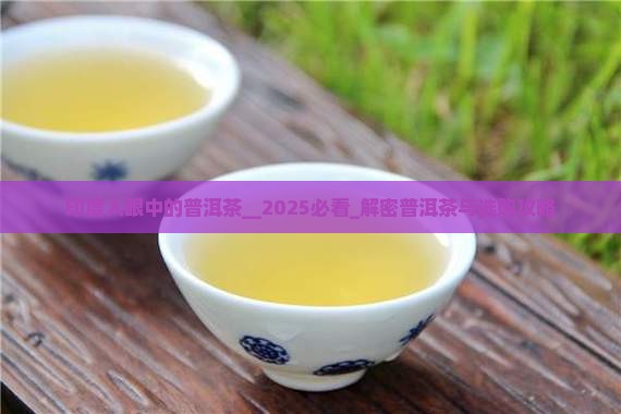 印度人眼中的普洱茶