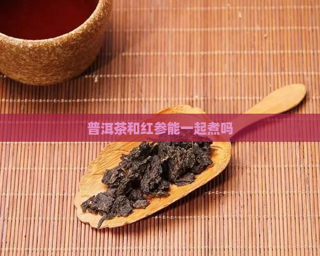 普洱茶和红参能一起煮吗