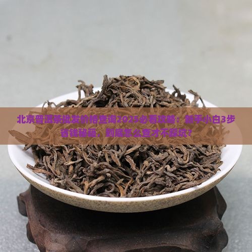 北京普洱茶批发价格查询