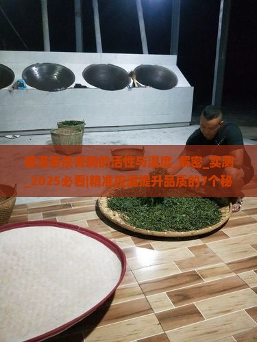 普洱茶杀青酶的活性与温度