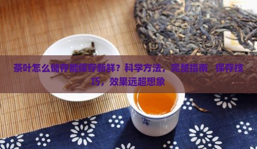 茶叶怎么储存能保存新鲜