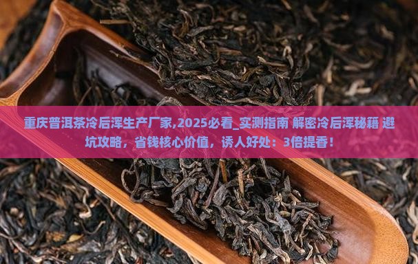 重庆普洱茶冷后浑生产厂家