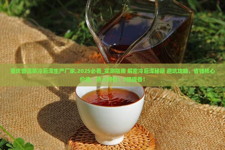 重庆普洱茶冷后浑生产厂家