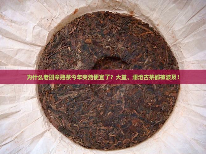为什么老班章熟茶今年突然便宜了？大益、澜沧古茶都被波及！