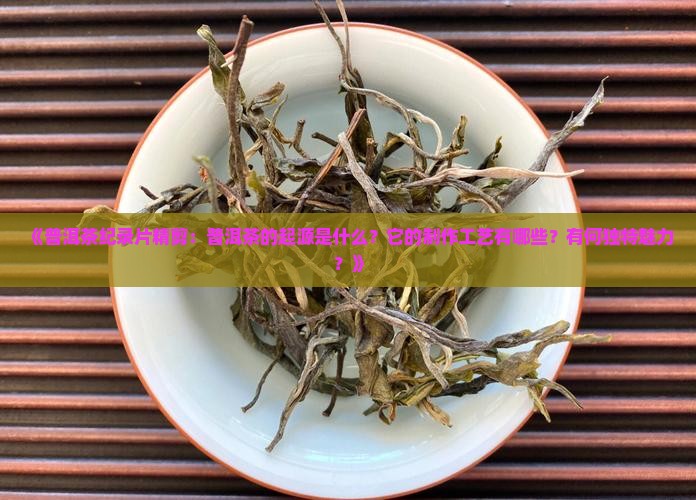 《普洱茶纪录片精剪：普洱茶的起源是什么？它的制作工艺有哪些？有何独特魅力？》