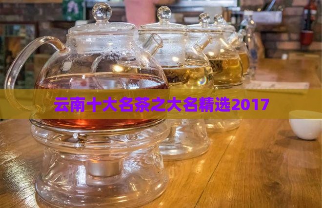 云南十大名茶之大名精选2017