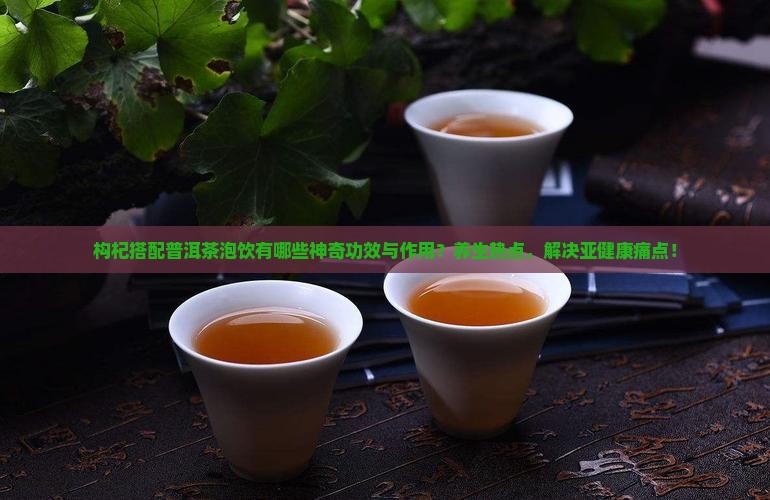 构杞搭配普洱茶泡饮有哪些神奇功效与作用？养生热点，解决亚健康痛点！
