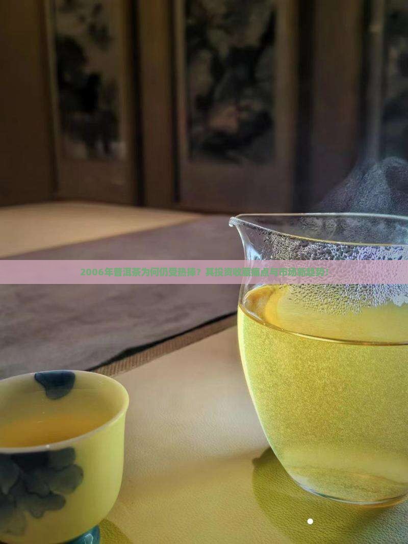 2006年普洱茶为何仍受热捧？其投资收藏痛点与市场新趋势！
