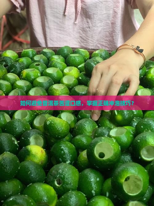 如何避免普洱茶苦涩口感，掌握正确冲泡技巧？