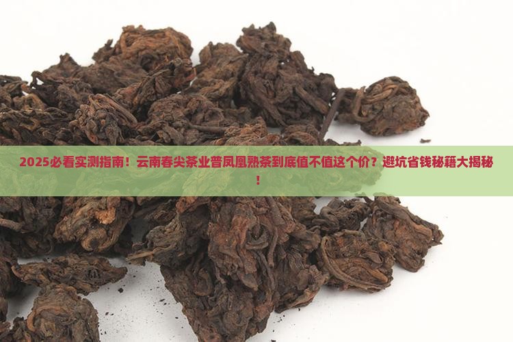 云南春尖茶业普凤凰熟茶怎么样