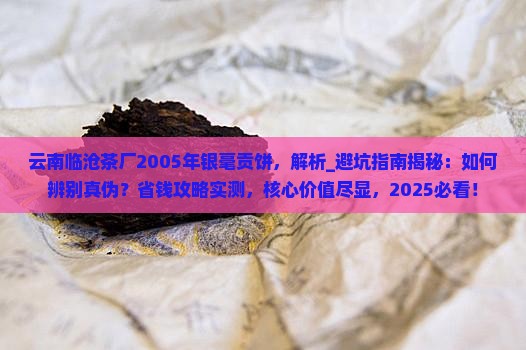 云南临沧茶厂2005年银毫贡饼