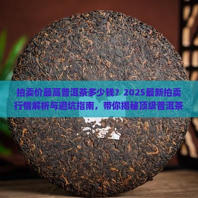 拍卖价最高普洱茶多少钱