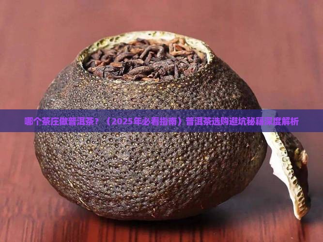 哪个茶庄做普洱茶