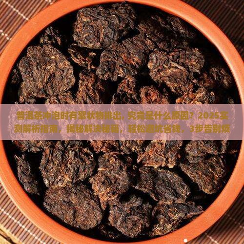 普洱茶冲泡时有絮状物排出