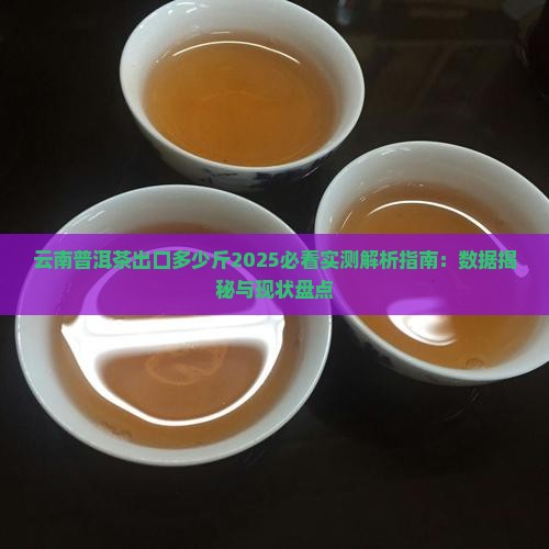 云南普洱茶出口多少斤