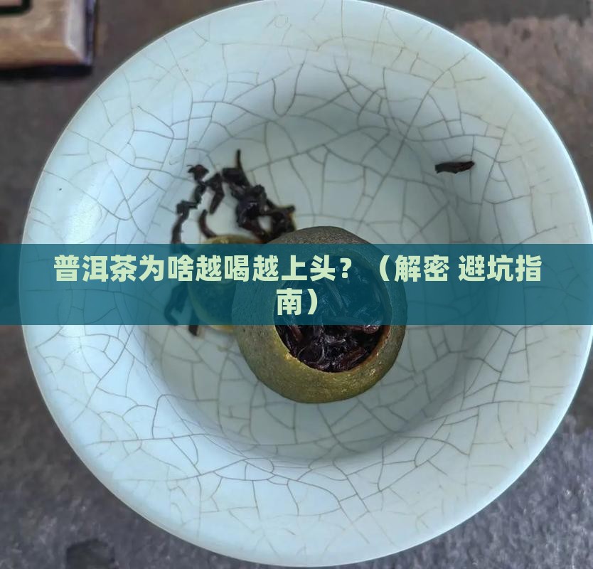 普洱茶为什么那么多人喝了