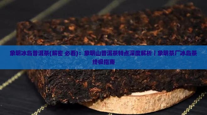 象明冰岛普洱茶