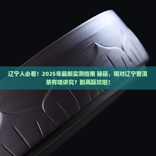 辽宁普洱茶怎么喝