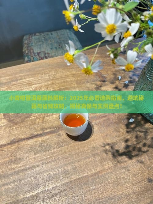 小青柑普洱茶原料