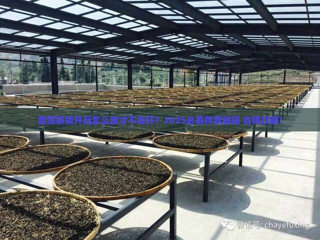 普洱茶撬开后如何存放呢