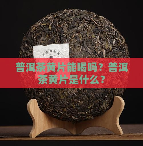 普洱茶黄茶能喝吗