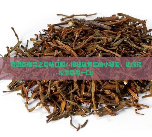 普洱茶喝完之后粘口腔