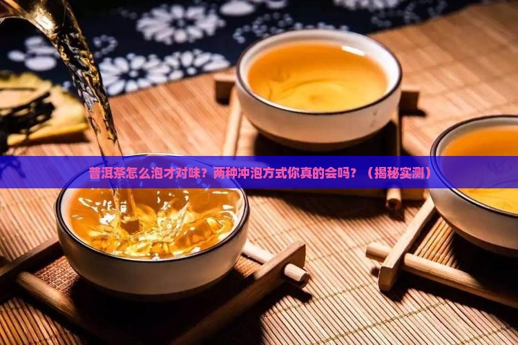 普洱茶的两种冲泡方式为 普洱茶的两种冲泡方式为