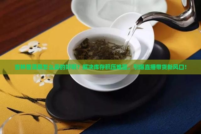 吉林普洱茶怎么卖的好啊