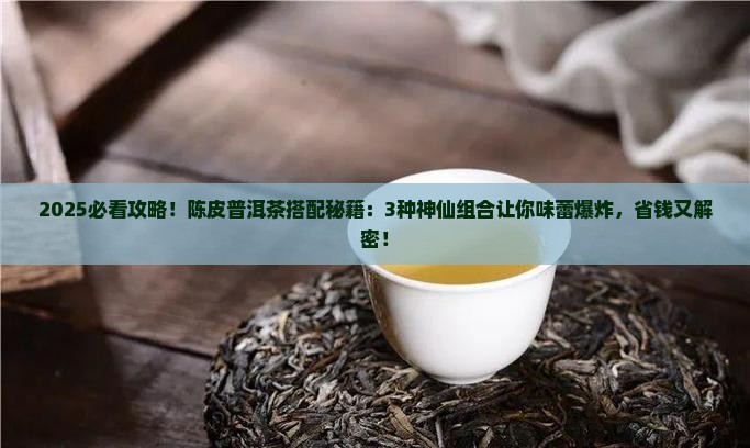 陈皮普洱茶和什么一起搭配