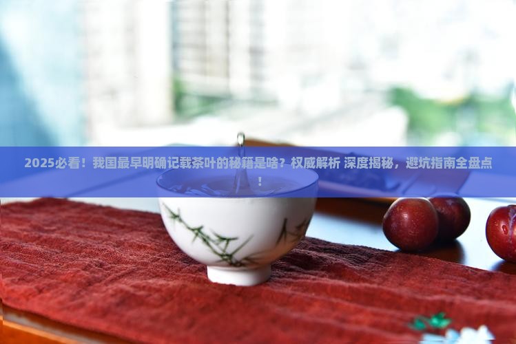我国最早明确记载茶叶的是