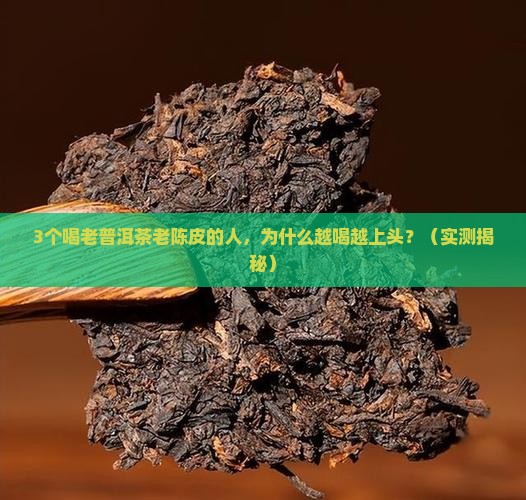 老普洱茶老陈皮口感