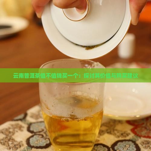 云南普洱茶值不值钱买一个