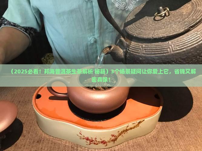 邦海普洱茶生茶