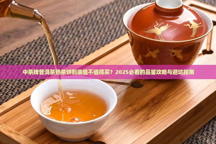 中茶牌普洱茶熟茶饼