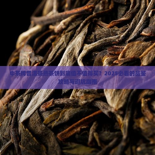 中茶牌普洱茶熟茶饼