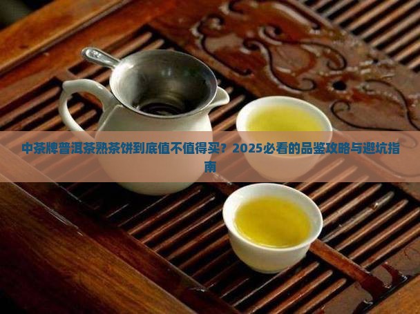 中茶牌普洱茶熟茶饼