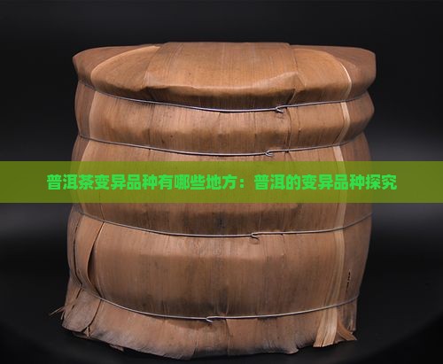 普洱茶变异品种有哪些地方