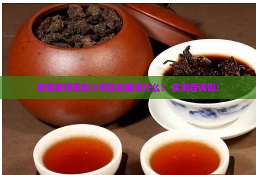 普洱茶饼中的小黑珠