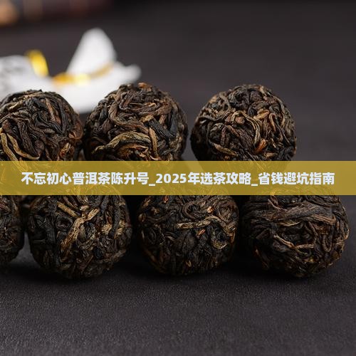 不忘初心普洱茶陈升号