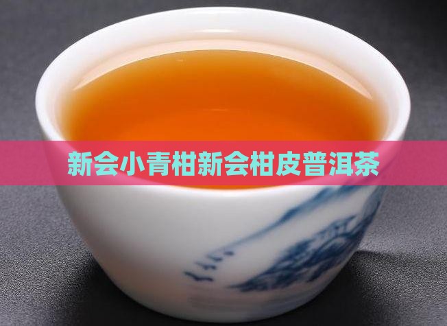 新会小青柑新会柑皮普洱茶