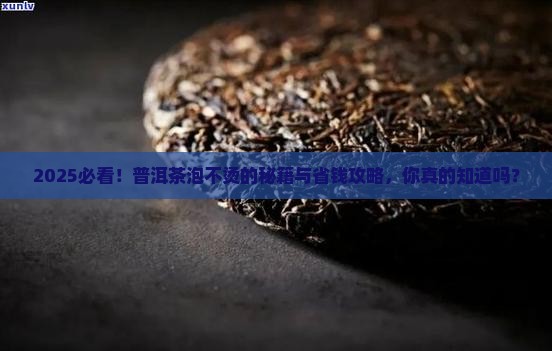 普洱茶怎么泡才不烫