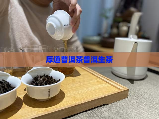厚道普洱茶生茶