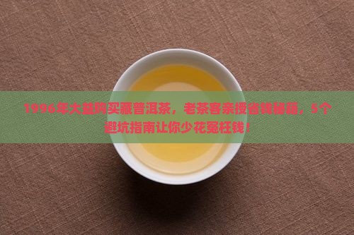 1996年大益购买藏普洱茶