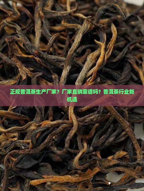 正规普洱茶生产厂家？厂家直销靠谱吗？普洱茶行业新机遇